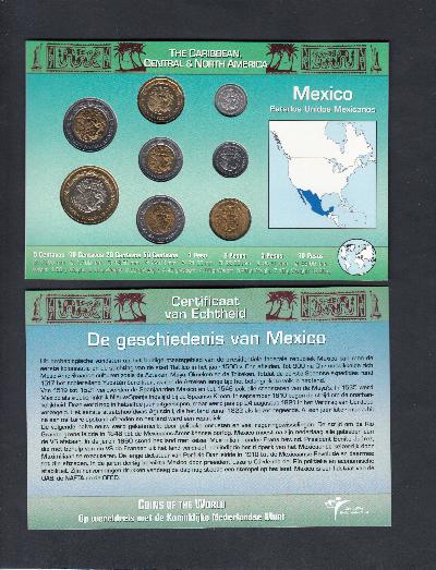 Beschrijving: 18,85 Pesos Set(8)